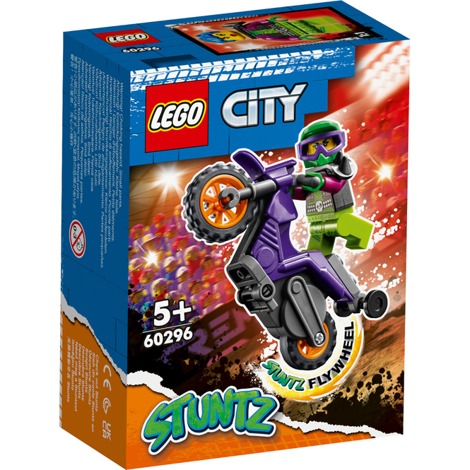 LEGO® City Stunt 60296 - Wheelie-Stuntbike 