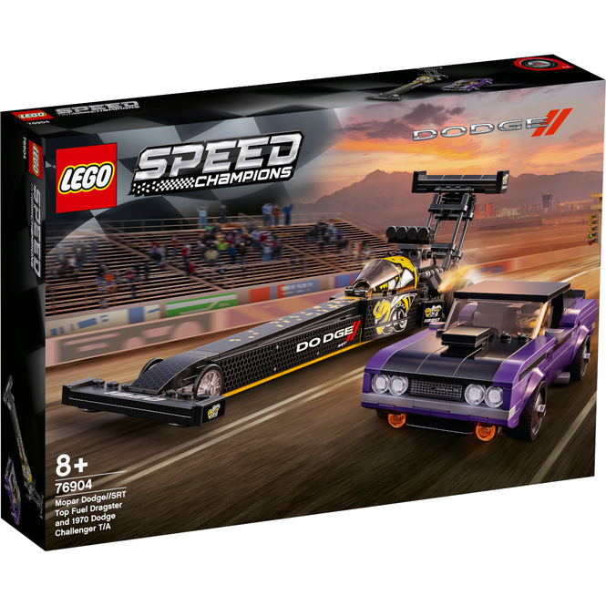 LEGO® Speed Champions 76904 - Mopar Dodge//SRT Dragster & 1970 Dodge Challenger 