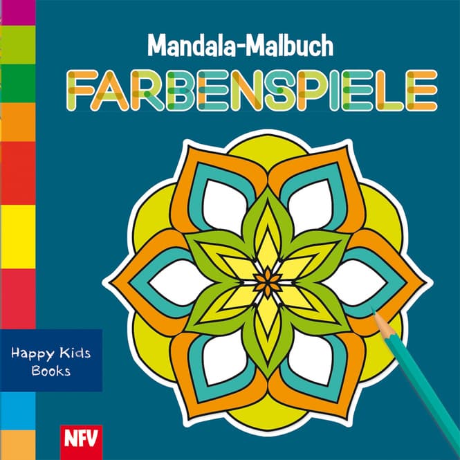 Mandala-Malbuch - Farbenspiele 