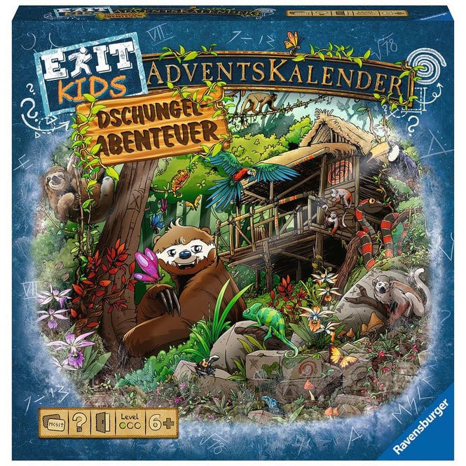 Adventskalender EXIT Kids- Dschungel-Abenteuer 