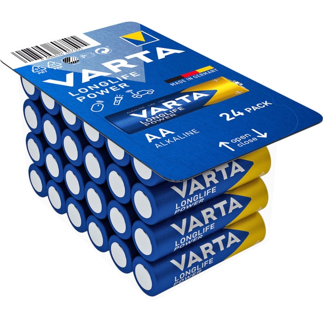 Varta Batterien - Longlife Power AA - 24er Pack 