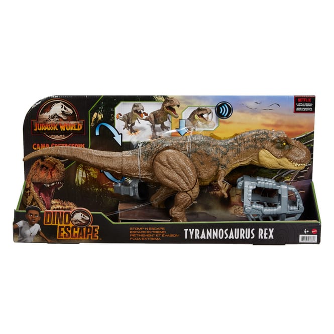 Jurassic World - Stampfender Kampfaktion T-Rex 