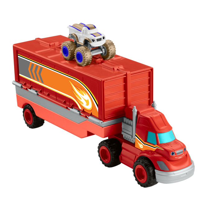 Blaze und die Monstermaschinen - Spielset - Stunt-Transporter 