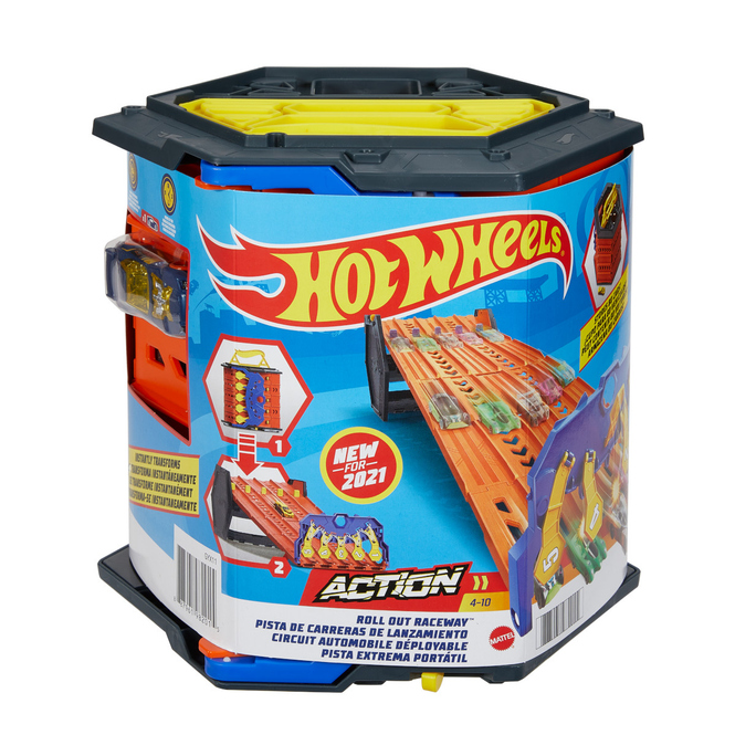 Hot Wheels - 2in1 Spielset & Aufbewahrungsbox 