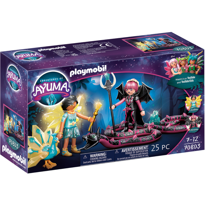 Playmobil® 70803 - Crystal Fairy und Bat Fairy mit Seelentieren - Playmobil® Adventures of Ayuma 