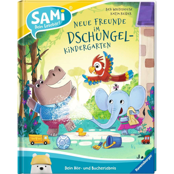 SAMi, dein Lesebär - Neue Freunde im Dschungel-Kindergarten  