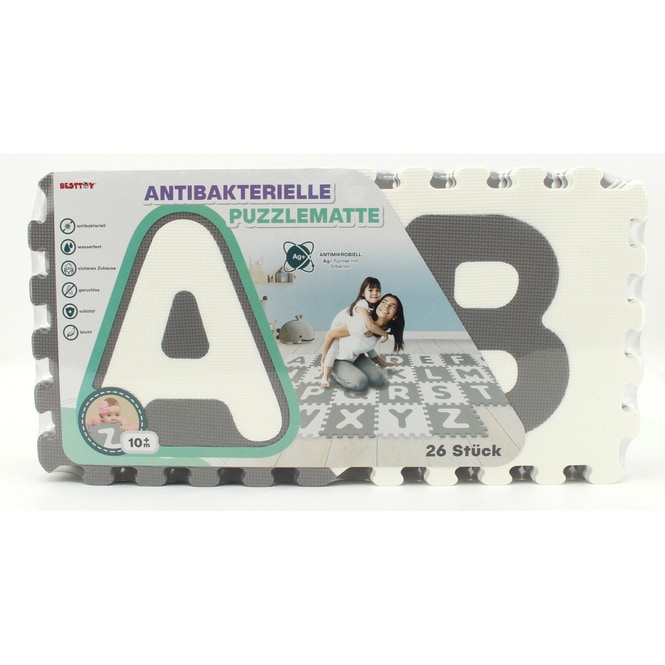 Besttoy - Soft Puzzlematte - Buchstaben A-Z - 26 Teile 