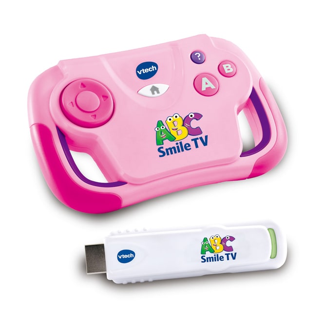 VTech - ABC Smile TV - TV-Lernkonsole - pink 