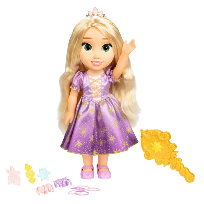 Disney Rapunzel - Haarglanz Puppe - 35 cm 