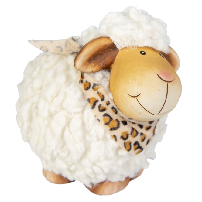 Schaf - aus Terrakotta - ca. 11,5 x 7 x 10,5 cm 