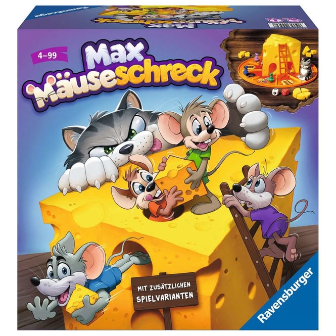 Max Mäuseschreck - Kinderspiel 