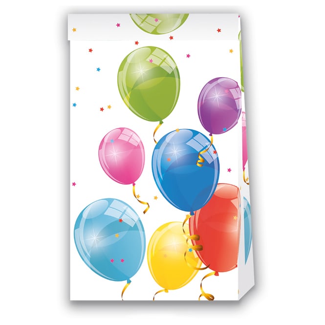 Partytüten - Luftballons - ca. 13 x 23,5 cm  
