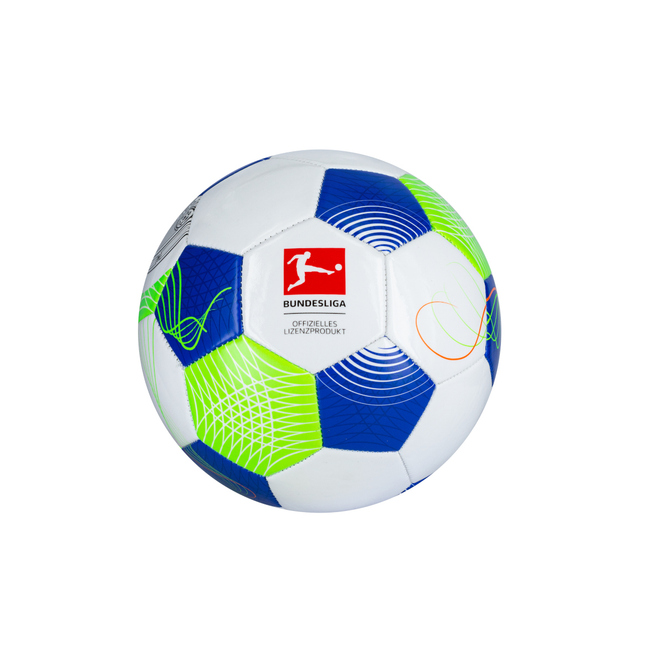 Derbystar - Bundesliga Fußball - Größe 5 - blau/grün 
