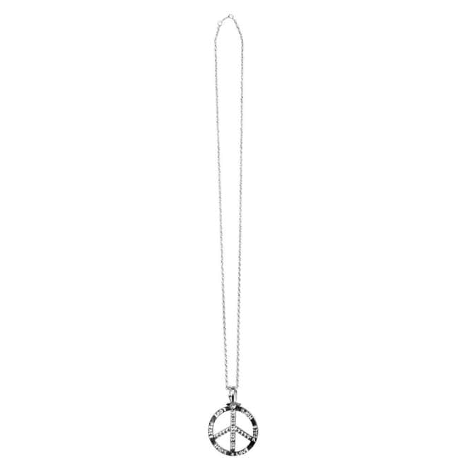 Faschingsschmuck - Halskette - Peace - für Erwachsene 