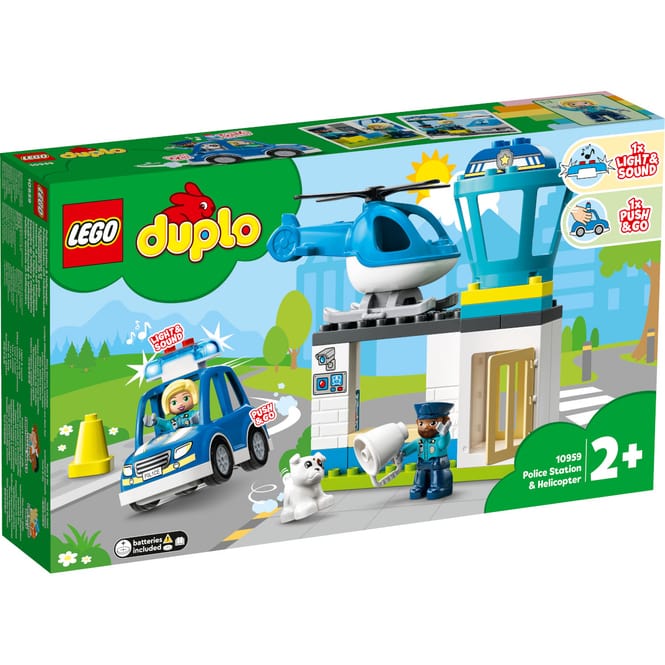LEGO® DUPLO® Town 10959 - Polizeistation mit Hubschrauber 
