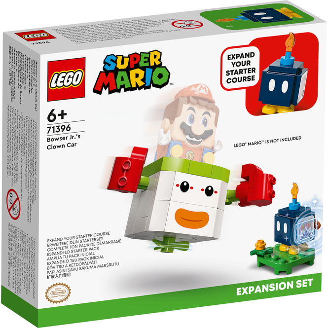 LEGO® Super Mario™ 71396 - Bowser Jr‘s Clown Kutsche - Erweiterungsset 