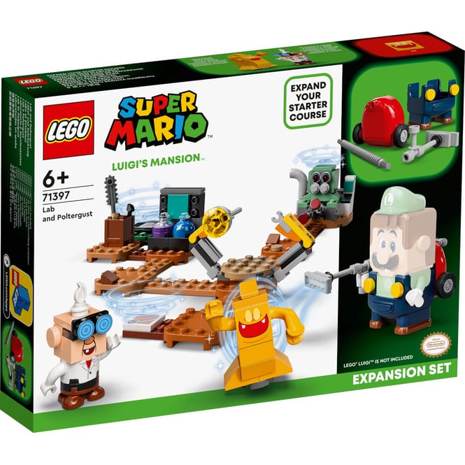 LEGO® Super Mario™ 71397 - Luigi’s Mansion™: Labor und Schreckweg - Erweiterungsset 