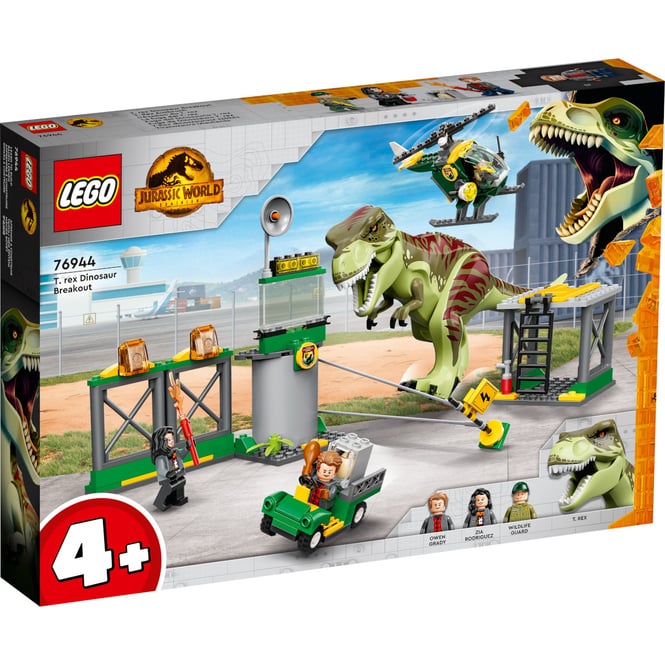 LEGO® Jurassic World™ 76944 - T. Rex Ausbruch 
