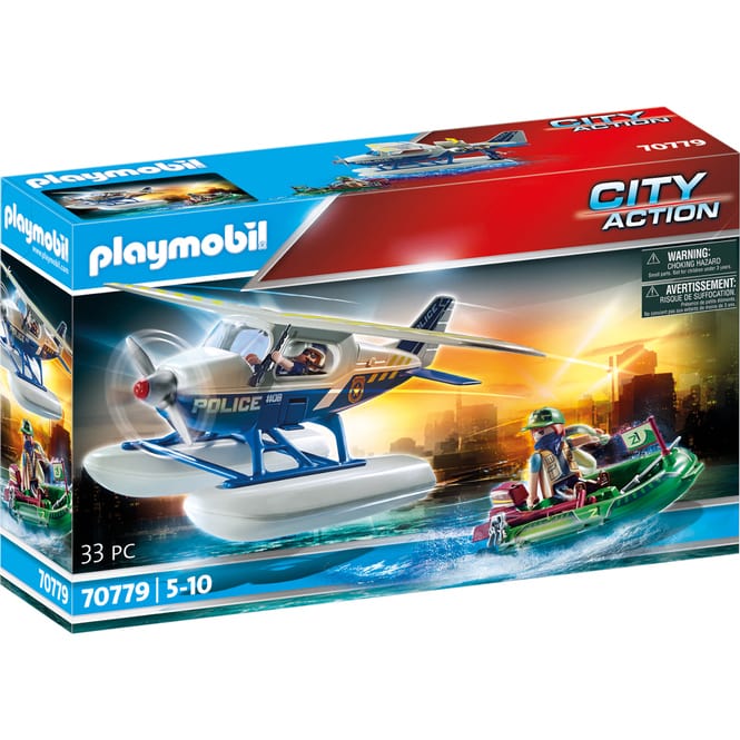 Playmobil® 70779 - Polizei-Wasserflugzeug: Schmuggler-Verfolgung - Playmobil® City Action  