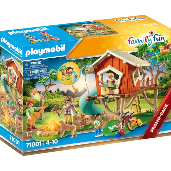 Playmobil® 71001 - Abenteuer-Baumhaus mit Rutsche - Playmobil® Family Fun 