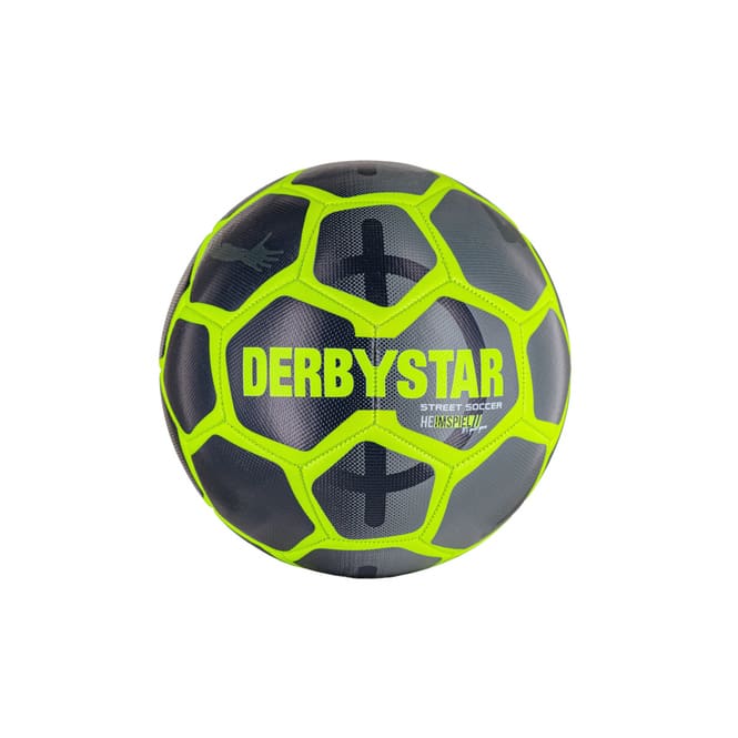 Fußball - Derbystar Street Soccer - neongelb/schwarz 