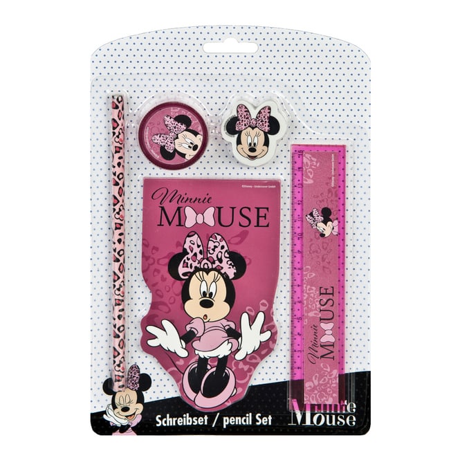 Minnie Mouse - Schreibset - 5teilig 