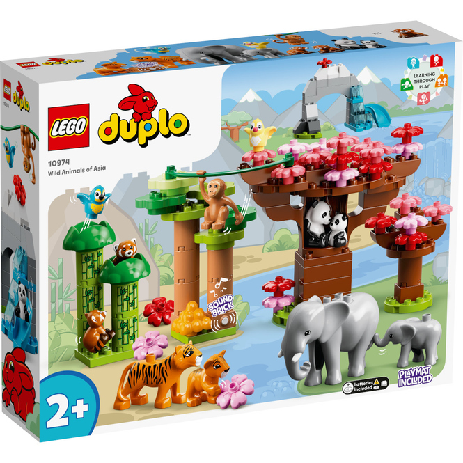 LEGO® DUPLO® Town 10974 - Wilde Tiere Asiens