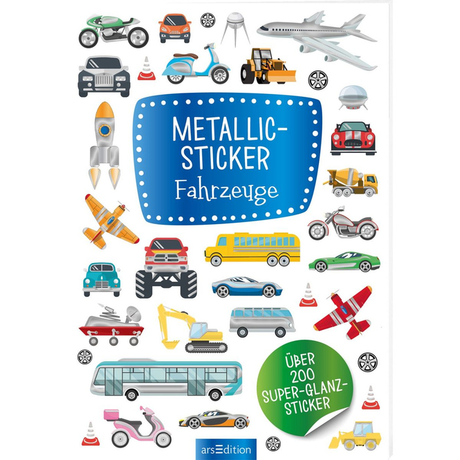 Metallic-Sticker - Fahrzeuge 