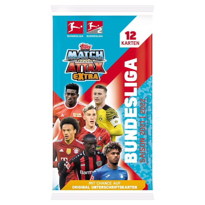 Match Attax Extra - Bundesliga 2021/2022 - 12 Karten 