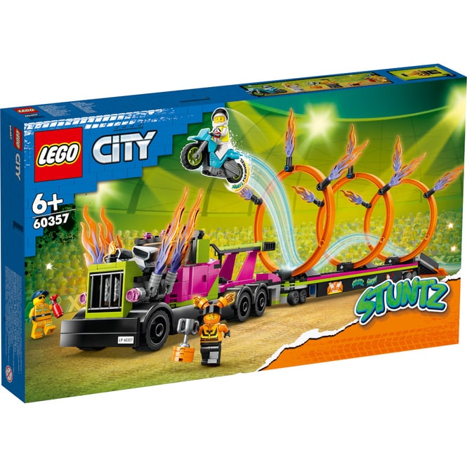 LEGO® City Stunt 60357 - Stunttruck mit Feuerreifen-Challenge