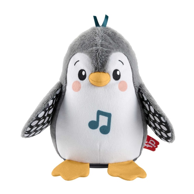 Fisher-Price - Penguin Flap & Wobble - Pinguin Plüschfigur mit Funktion
