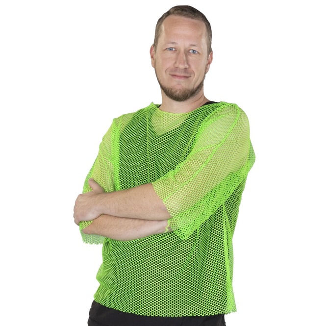 Netzoberteil - für Herren - grün