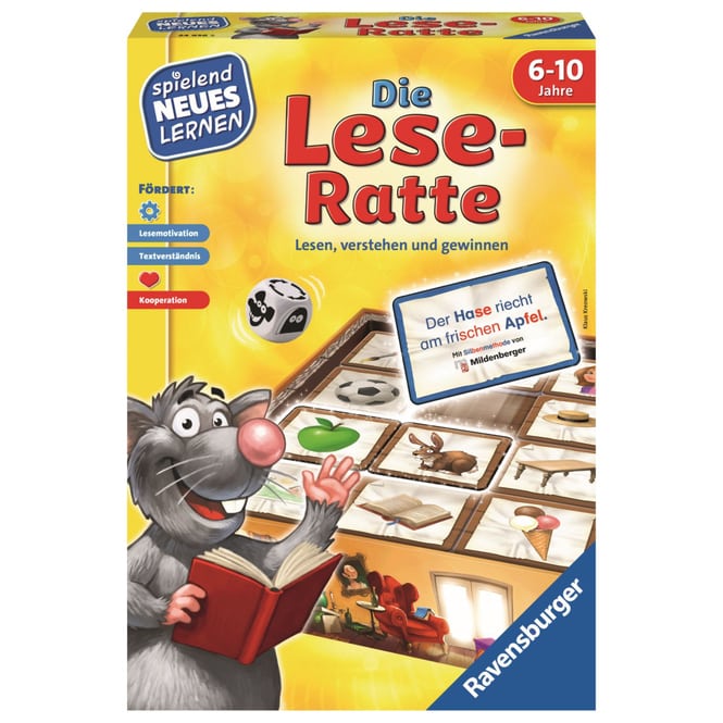 Die Lese-Ratte - Neuauflage 2018 - Ravensburger 