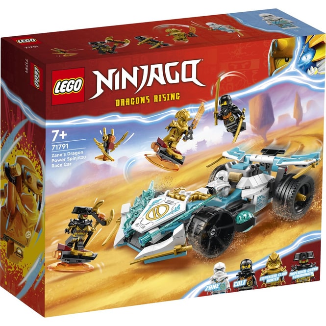 LEGO® NINJAGO® 71791 - Zanes Drachenpower-Spinjitzu-Rennwagen