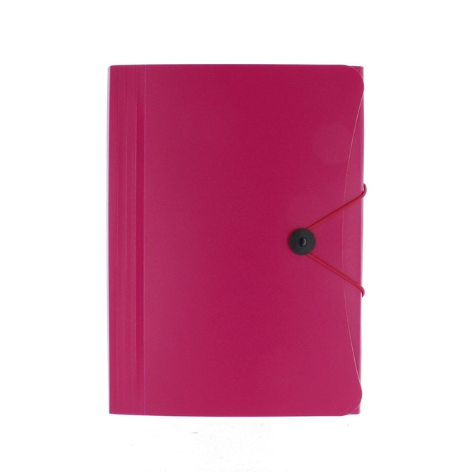 Fächermappe pink - DIN-A4