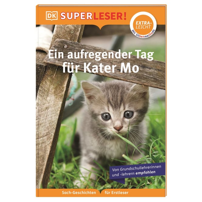 SUPERLESER! - Ein aufregender Tag für Kater Mo - Sach-Geschichten für Erstleser