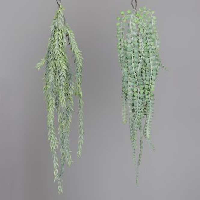 Kunstblume - Sukkulente - hängend - ca. 60 cm