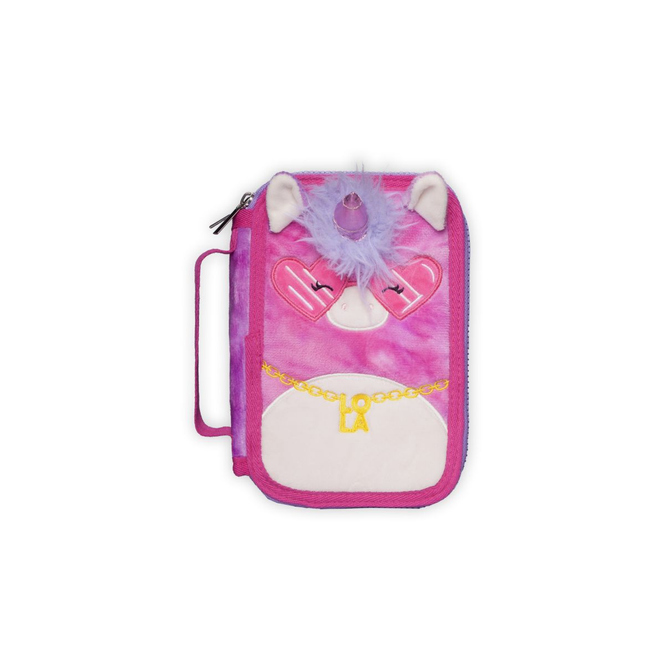 Squishmallows - Schüleretui - Einhorn Lola - pink