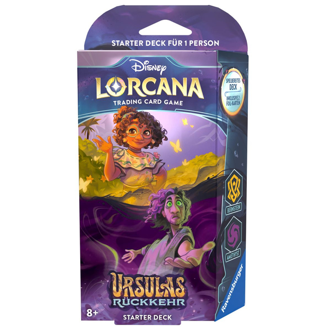 Disney Lorcana - Ursulas Rückkehr - Starter Deck - Bernstein und Amethyst