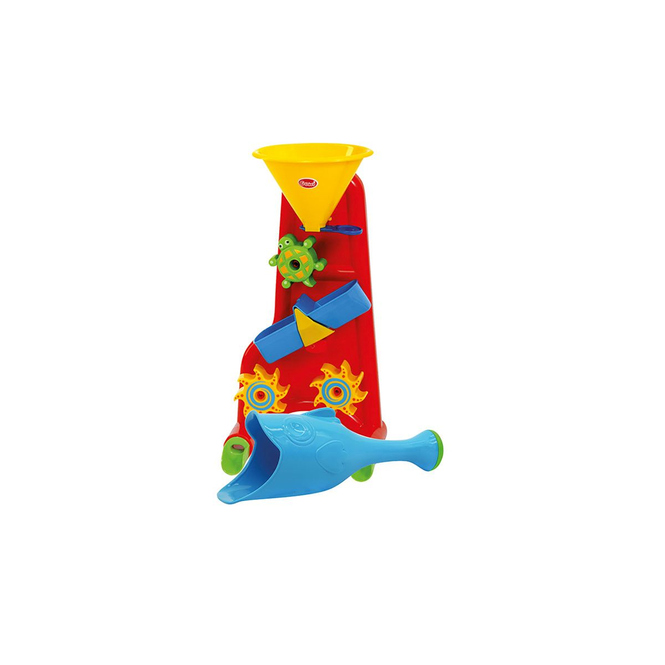 GOWI Sand Set Boot – Sandspielzeug Für Kinder Ab 1 Jahr, Mit Eimer, Schaufel, Form & Boot, Bunt, Robust & Ungiftig