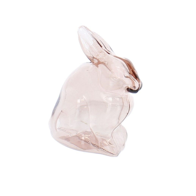 Hase sitzend braun - ca. 7,5 x 5 x 8,5 cm