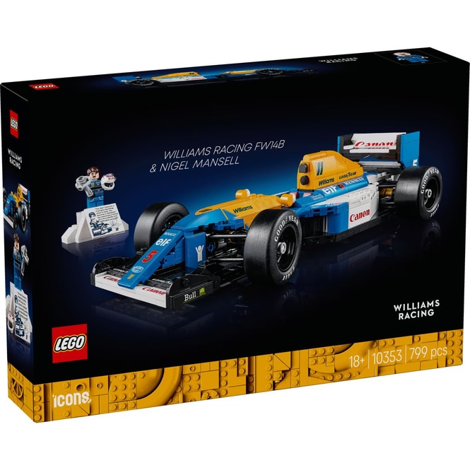 LEGO® Icons 10353 - Williams Racing FW14B mit Nigel Mansell