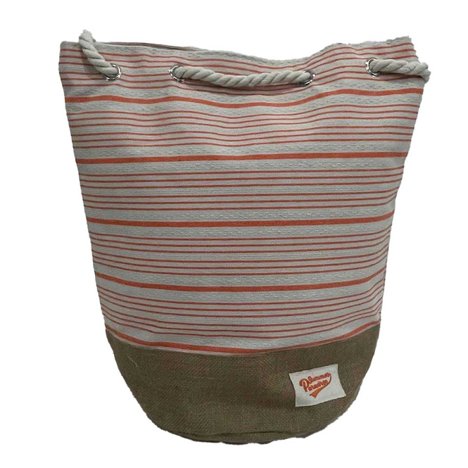 Strandtasche Streifen - ca. 28 x 28 x 46 cm