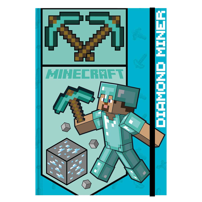 Notizbuch Diamond Miner von Minecraft