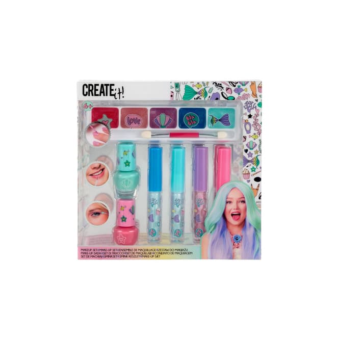 CREATE it! - Make-up Set - Glitzer - 7-teilig