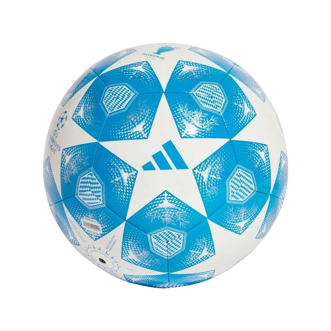 Adidas Fußball - Champions League - weiß/silber/blau - Gr. 5