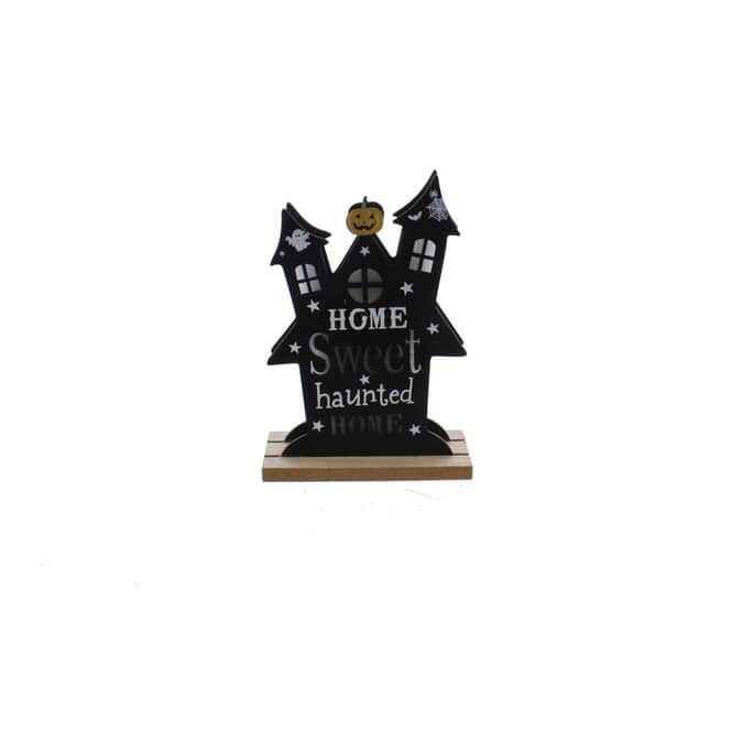 Haunted House mit Licht - ca. 12,5x5,8x1 cm