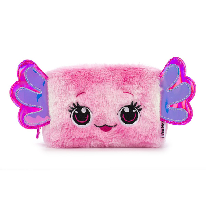 Mini Plüschtasche AXOLOTL - pink