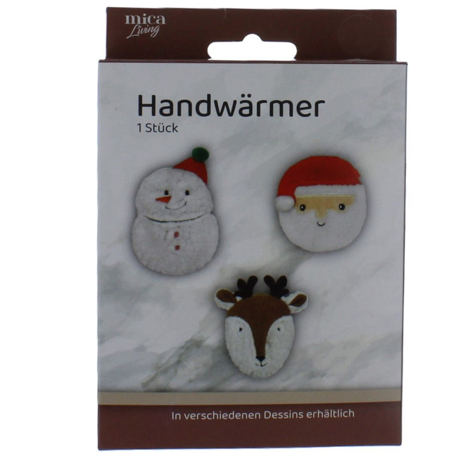 Handwärmer - Weihnachtsmotiv - 1 Stück