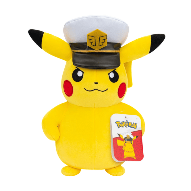 Pokémon - Plüschfigur - Pikachu mit Mütze - ca. 20 cm